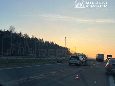 Seria zdarzeń w porannym szczycie na S17. Mandaty dla sprawców