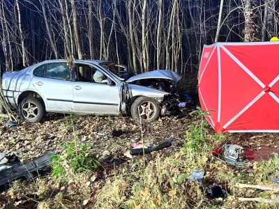Tragedia na drodze. Nie żyje 19-letni strażak-ochotnik