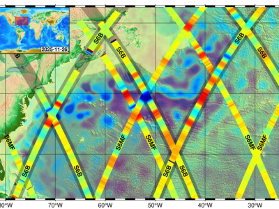 Satelita Sentinel-6B przesłał pierwsze dane dotyczące stanu wód Atlantyku