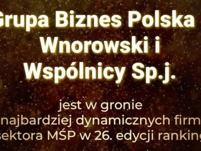 Gazela Biznesu 2025 dla Grupy Biznes Polska