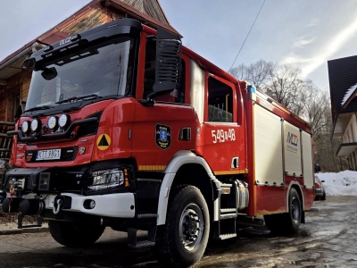Nowa Scania dla ochotników z Zakopanego