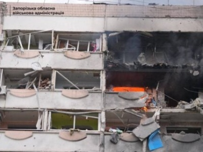 Rosyjski atak na Zaporoże. Jest wielu rannych i ludzie pod gruzami