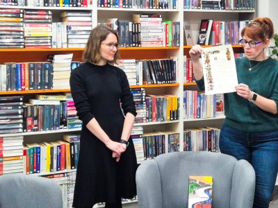 Klub Przyjaciół Biblioteki na Ostrogu w drodze do Santiago de Compostela