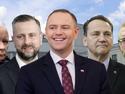 Nawrocki i Kaczyński na przeciwnych biegunach. Nowy sondaż zaufania