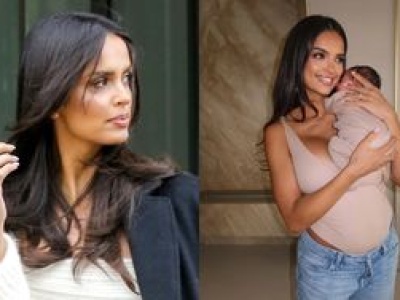 36-letnia Klaudia El Dursi żali się na ostry ból pleców po porodzie: 