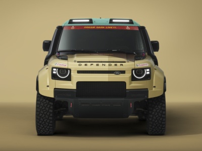 Ten ekstremalny Defender jedzie po wygraną w Dakarze 2026!