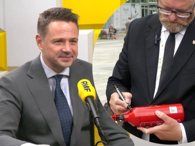 Trzaskowski ostro podsumował Brauna. Mówił też o Chanuce