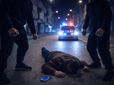 Noc grozy w centrum Ostrowa. Napadli z kastetem