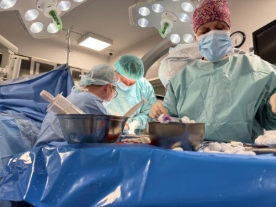 Przełomowy zabieg w wojskowym szpitalu (Galeria)