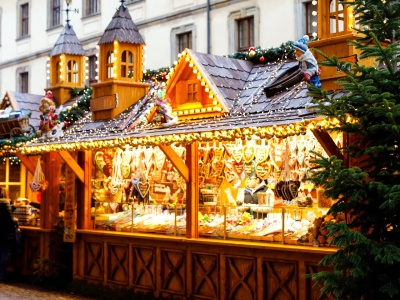 Nietypowe danie na jarmarku w Niemczech. 