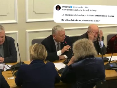 Niemiło na Komisji Kultury: poseł Suski powiedział 