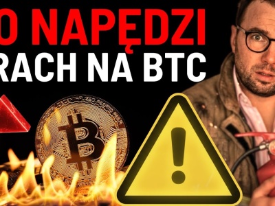 Bitcoin w tarapatach? Spadek o 9,5 tys. USD to dopiero początek!
