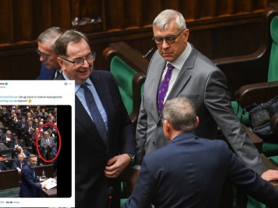 Dziwne zachowanie Giertycha w Sejmie. Co uchwyciła kamera?