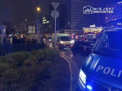 Centrum Warszawy sparaliżowane korkami. Wizyta prezydenta Ukrainy w Polsce