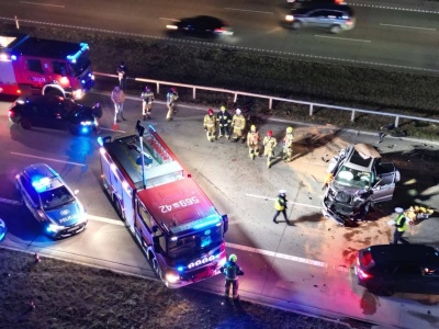 Dwa radiowozy minęły stojące auto na S7. Chwilę później doszło do dramatu