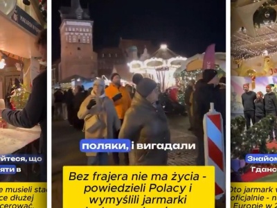 Ukrainiec ocenia jarmark w Gdańsku. Takiej recenzji nikt się nie spodziewał