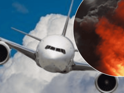 USA: Katastrofa lotnicza. Najpierw uderzenie, potem wybuch. W środku byli ludzie