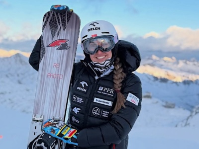 Aleksandra Król-Walas błyszczy w Dolomitach. Ma podium snowboardowego Pucharu Świata