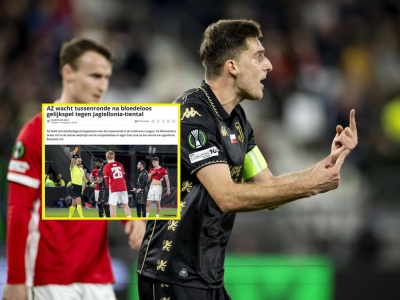 Holendrzy obawiali się kibiców Jagiellonii. 