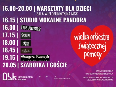 WOŚP w Ostrowcu zagra głośno. Będzie rockowo
