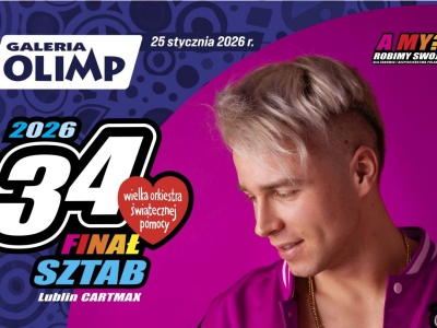 Na lubelskim finale WOŚP będzie się dużo działo. Skolim gwiazdą imprezy