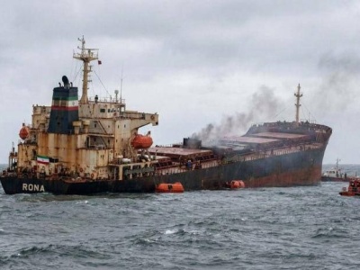 Irański statek towarowy zatonął na Morzu Kaspijskim. Był częścią 