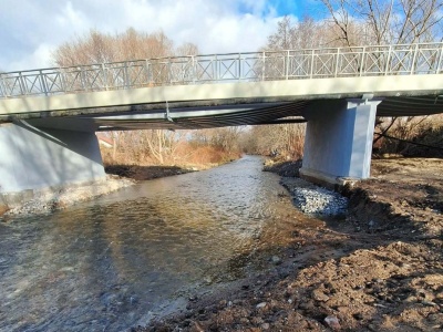 Most i drogi w Bystrzycy Dolnej i Lubachowie odbudowane