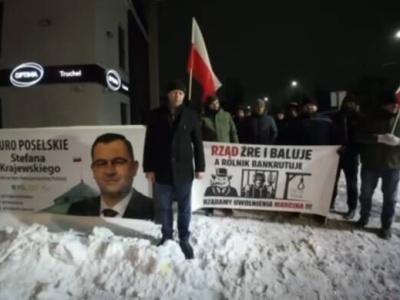 „Pan minister kreuje się na męczennika”. Rolnicy apelują o uwolnienie kolegi po incydencie z gnojowicą