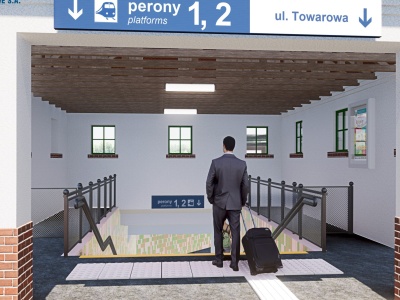 Powstaje nowe przejście podziemne na stacji kolejowej w Kościerzynie