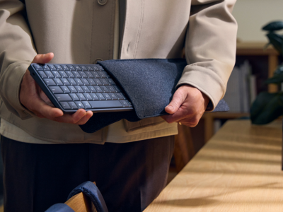 HP zaprezentowało komputer PC wbudowany w klawiaturę i obsługujący AI