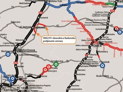 Radomsko odetchnie z ulgą. Jest umowa na budowę obwodnicy