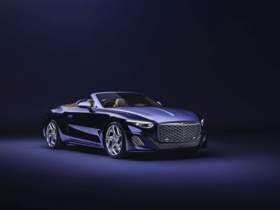 Platyna z drukarki 3D. Bentley Batur Convertible #4 przesuwa granice luksusu