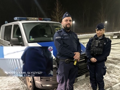 W ostatnim momencie! Policjanci uratowali 16-latkę na moście
