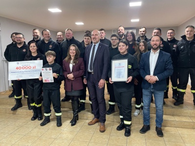 Prawie 100 litrów oddanej krwi – OSP w Chodkowie wśród najlepszych