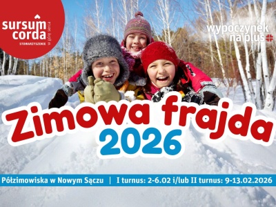 Zimowa frajda w Nowym Sączu. Półzimowiska, które dzieci zapamiętają na długo 
