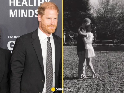 Meghan Markle i książę Harry na zdjęciu sprzed 10 lat. Nowe nagranie stworzyła mała Lilibet