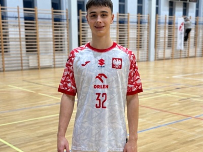 Dawid Czerwiński zadebiutował w reprezentacji Polski juniorów!