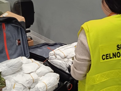 Myślał, że uda mu się przemycić 70 kg narkotyków. 64-latek wpadł na lotnisku Chopina