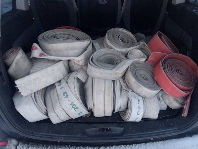 Zużyte strażackie węże trafiły do opolskiego ZOO