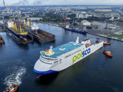 Nowa era na Bałtyku. Flagowy prom „Jantar Unity” zaprezentowany w Szczecinie