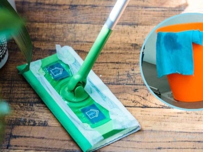 Zanurz w tym mopa na godzinę. Znów będzie czysty i chłonny