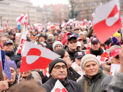 Mieszkańcy Danii i Grenlandii protestują przeciwko planom Donalda Trumpa