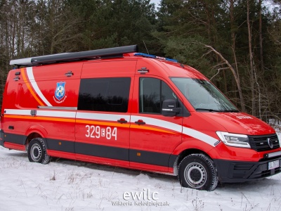 GRS OSP Łódź – Jędrzejów z nowym samochodem