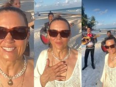 Kinga Rusin wspiera WOŚP z Meksyku: 