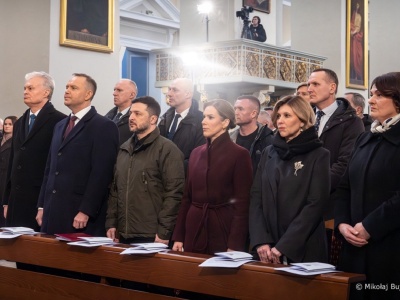 Prezydenci Nawrocki, Nauseda i Zełenski razem w Wilnie