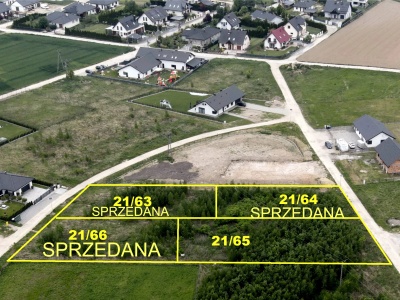 Ostatnia działka w Osiedlu Owocowym! Kto pierwszy, ten buduje swój dom marzeń!