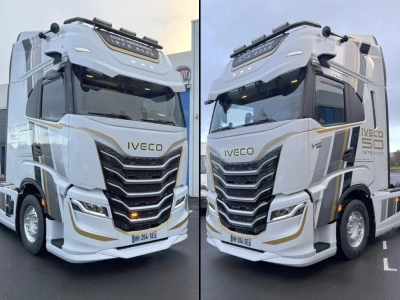 Limitowane Iveco S-Way 580 „Anniversario” po dodatkowym tuningu nadwozia