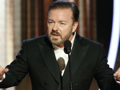 Ricky Gervais ma dość zachowania gwiazd na Grammy. 