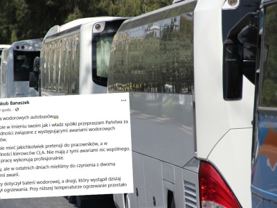 Chełm: autobusy na wodór zaliczyły awarię, ale prezydent podtrzymuje, że są dobrym wyborem