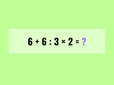 Ta matematyczna zagadka ma tylko jedną odpowiedź. Większość się myli, a wystarczy zrobić ją po kolei